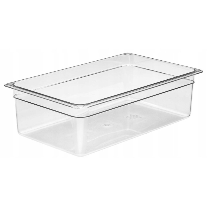 Cutie depozitare alimente, Cambro, Policarbonat, 150 mm, Transparent