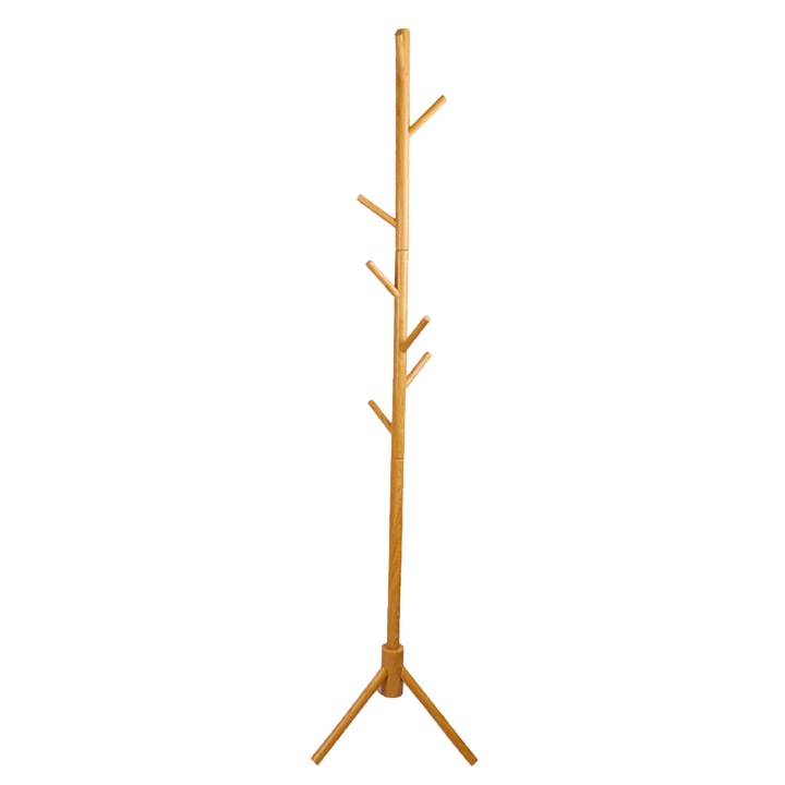 Cuier tip pom, sundiguer, material lemn, constructie solida, 168 X 46 cm, Natural