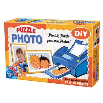 Puzzle Printabil D-Toys - Photo Puzzle, 18 piese Puzzle Printabil D-Toys - Photo Puzzle, 18 piese