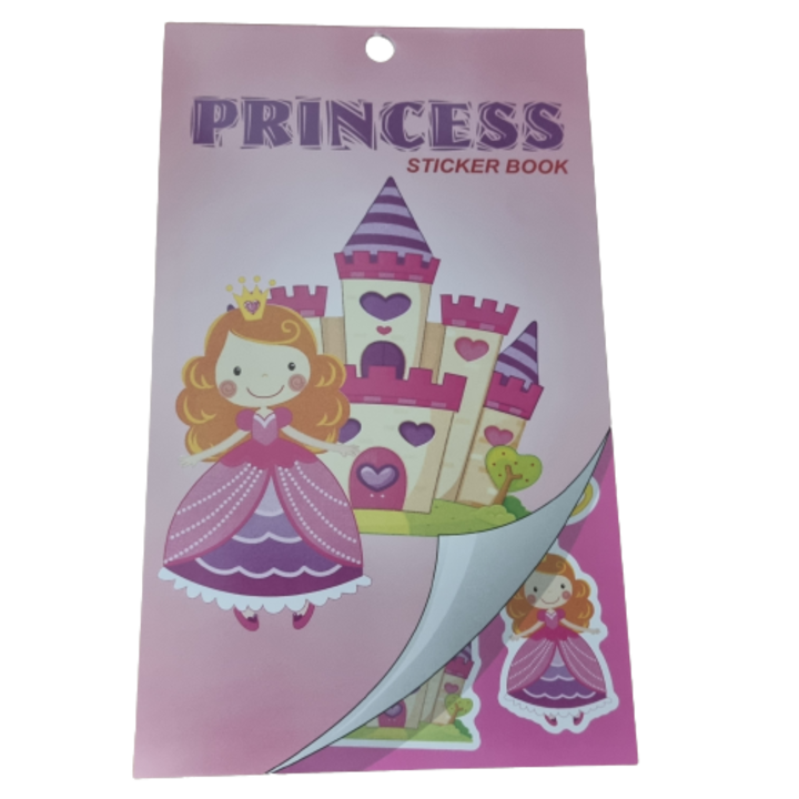 Album de stickere, model Princess, 6 pagini
