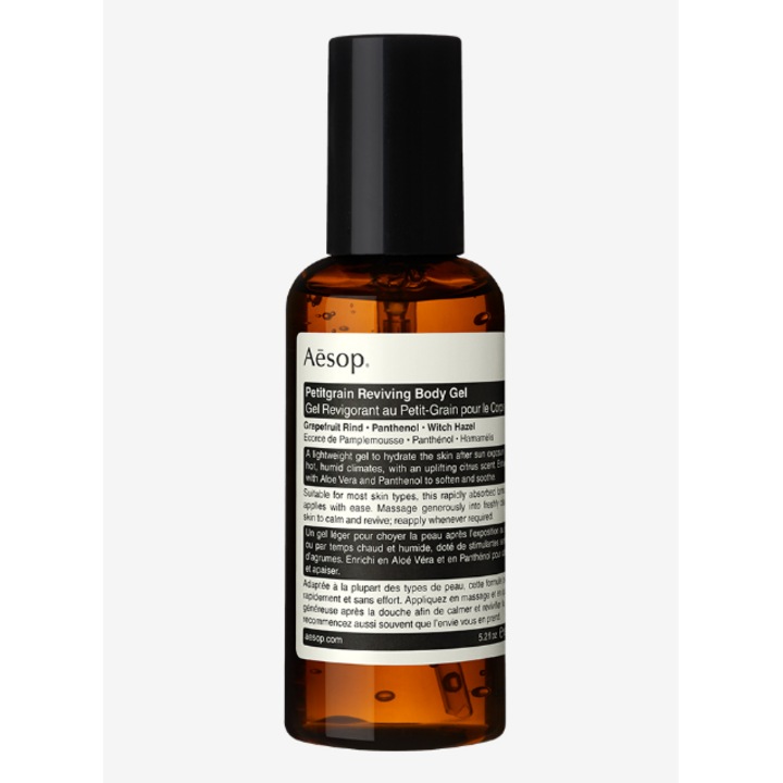 Gel de dus AESOP PETITGRAIN REVIVING BODY GEL unisex 150 ml