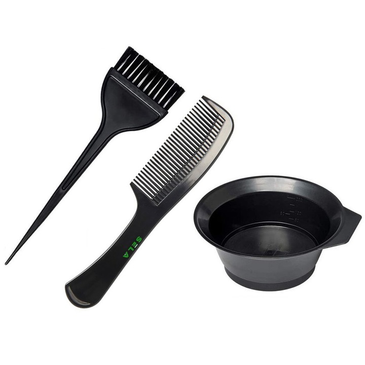 Set Vopsit Bol cu 1 Pensule si 1 pieptan