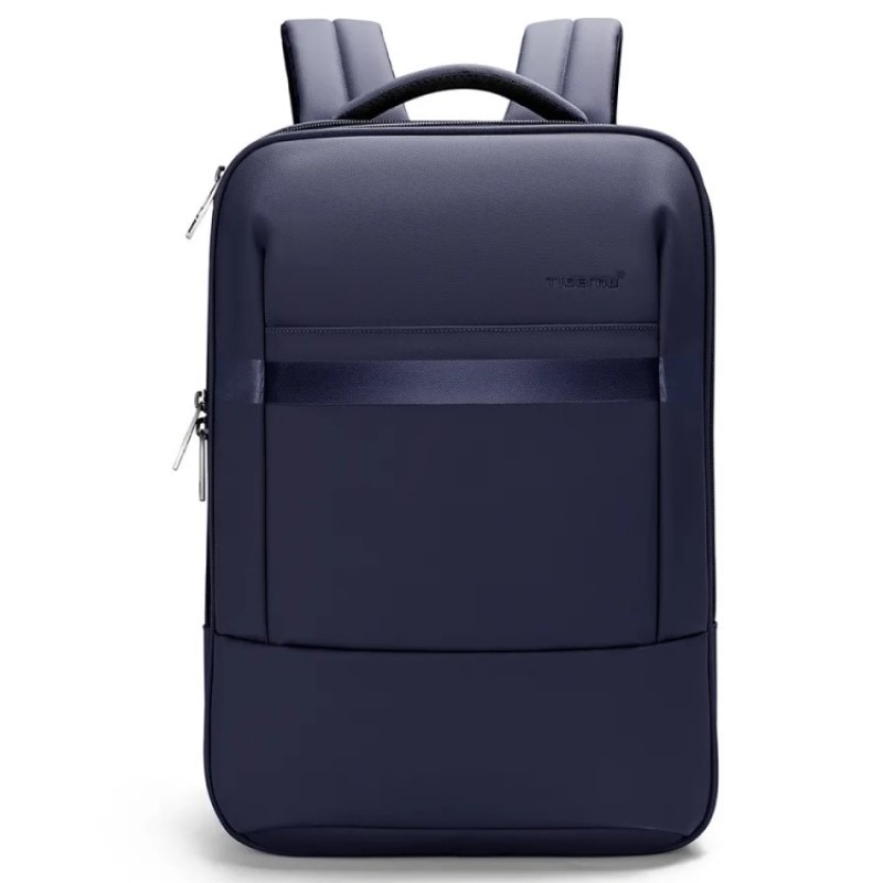 Rucsac laptop 15.6", business pentru calatorii, cu buzunar antifurt, Tigernu, 42x32x17,5 cm, Albastru