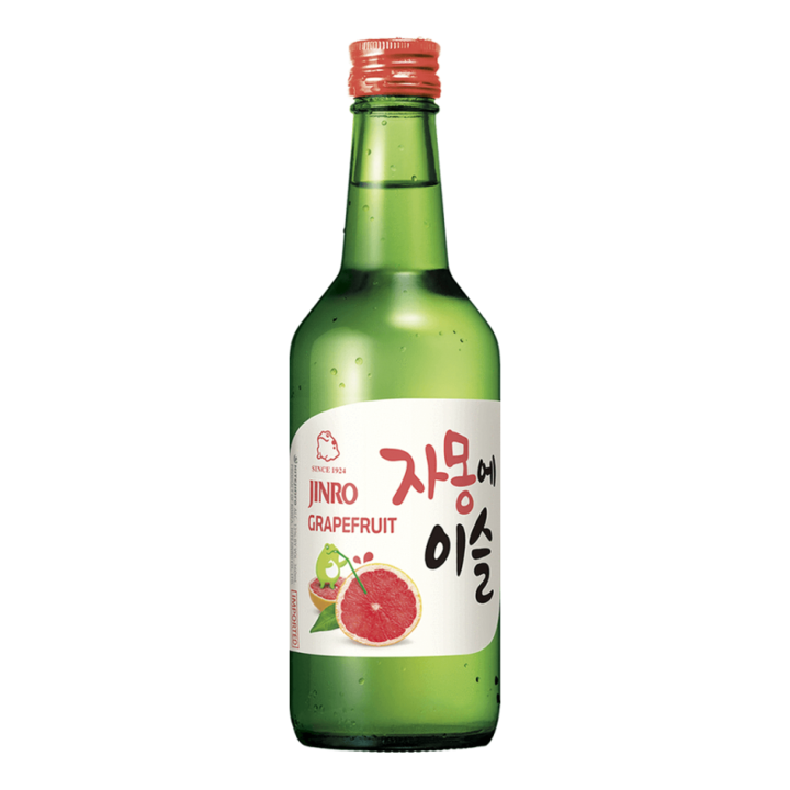 Bautura traditionala Jinro Soju Grapefruit, 13% alcool, 0.35L