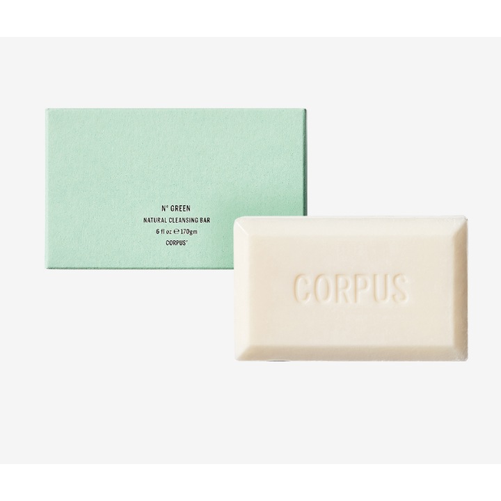 Sapun solid CORPUS NATURALS Nº GREEN NATURAL CLEANSING BAR unisex 170 g