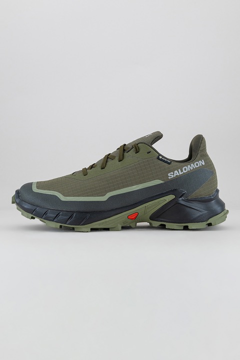 Salomon, Pantofi pentru alergare Alphacross 5GTX, Verde militar, 45 1/3