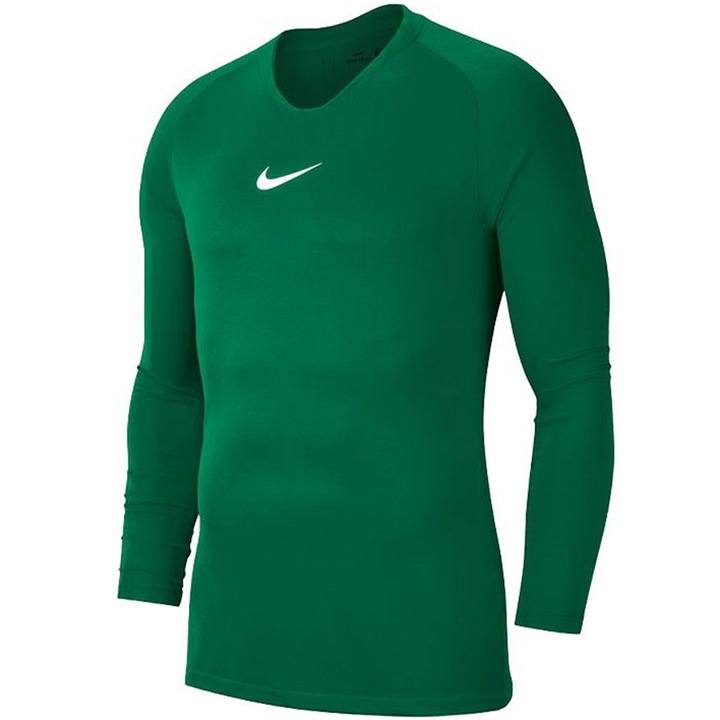 Мъжка спортна тениска, Nike, Полиестер, Зелена, S