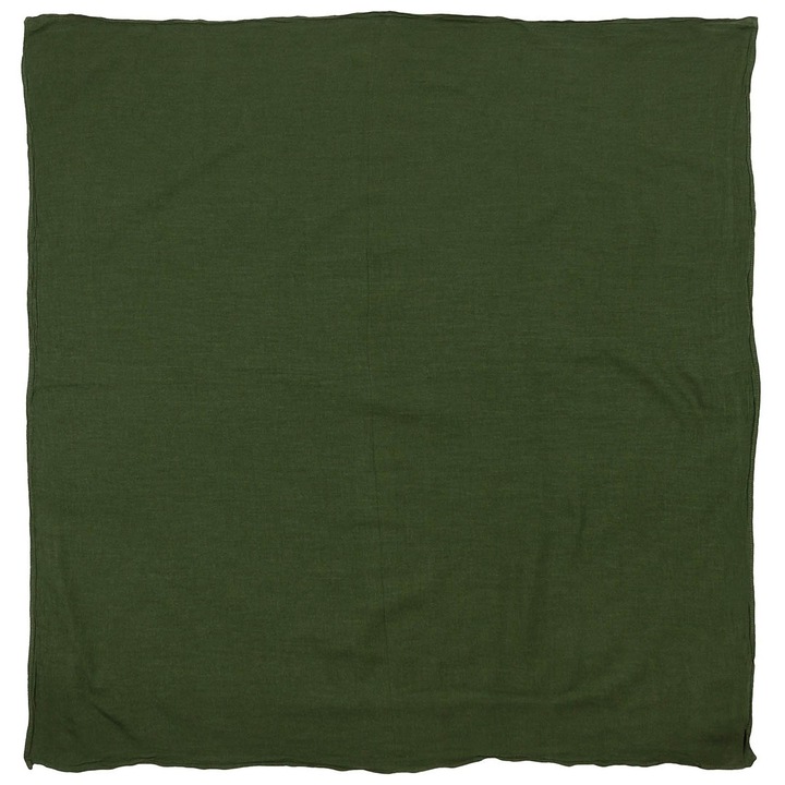 Esarfa militara, Demobil, Bumbac, 80x80 cm, Verde