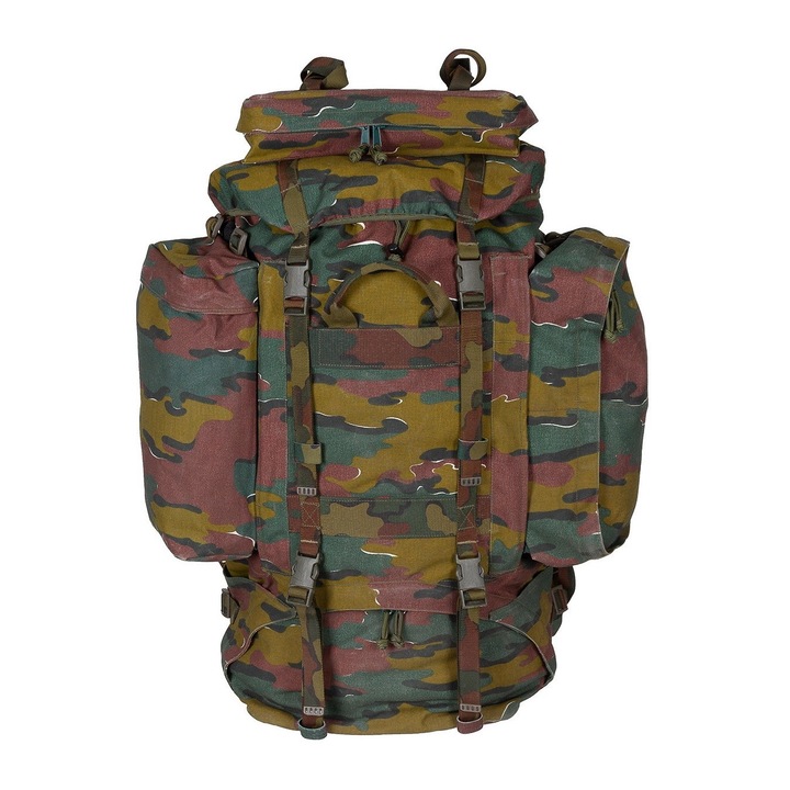 Rucsac militar pentru drumetie, DEMOBIL, Multicolor, Nylon, 120l