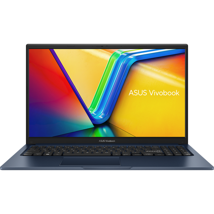 Лаптоп Asus Vivobook 15 X1504ZA-NJ847, X1504ZA-NJ847.16GB, Windows 11 Pro, 15.6", Intel Core i3-1215U (6-ядрен), Intel UHD Graphics, 16 GB 3200MHz DDR4, Син