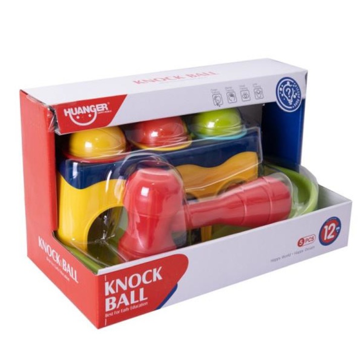 Dodgeball játék gyerekeknek, Huanger, Műanyag, 3 év+, Többszínű