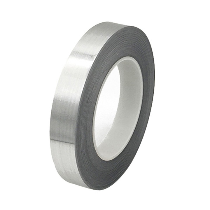 Banda Adeziva Decorativa pentru Acoperirea Rosturilor Gresie si Faianta, Rola 60m x10mm, Silver, CBD CORAL BEST DEALS 150 g