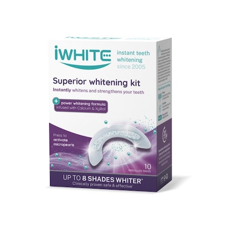 Kit Superior pentru albirea dintilor, iWhite, 10 x 0.8 g