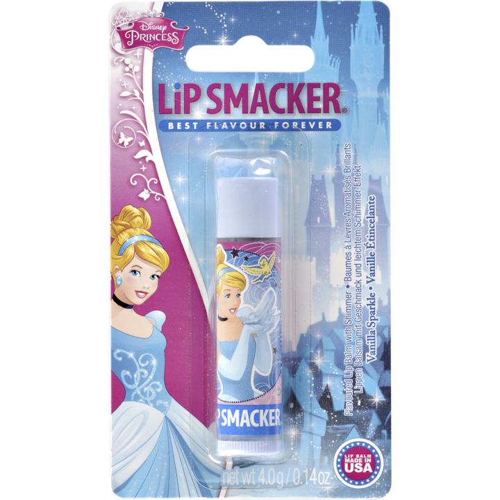 Балсам за устни Lip Smacker, Disney Shimmer Balm Cinderella, Vanilla Sparkle