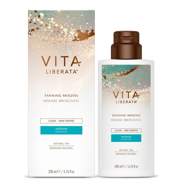 Бронзираща пяна Vita Liberata Clear Tanning Mousse, Medium shade, 200 мл