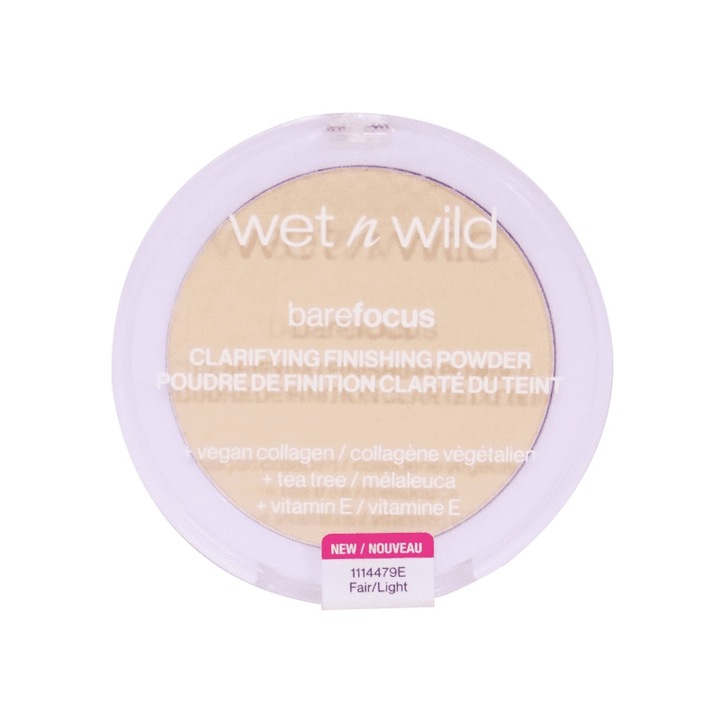 Rögzítő púder, Wet n Wild, Bare Focus, 6 g, Shade Fair Light