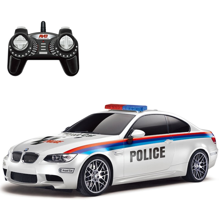Кола с дистанционно управление Mappy BMW M3 Police, Мащаб 1:18