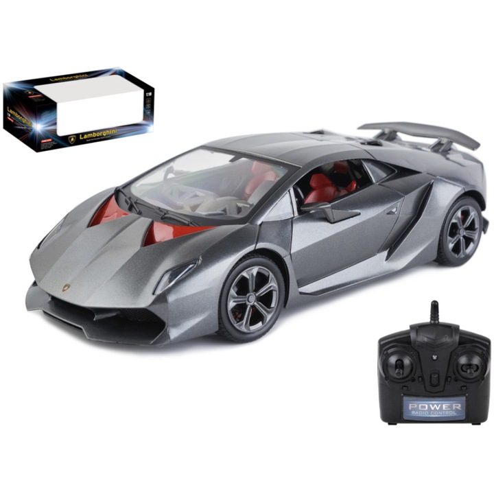 Количка Mappy, С дистанционно, Lamborghini Sixth Element, Мащаб 1:18, Червен