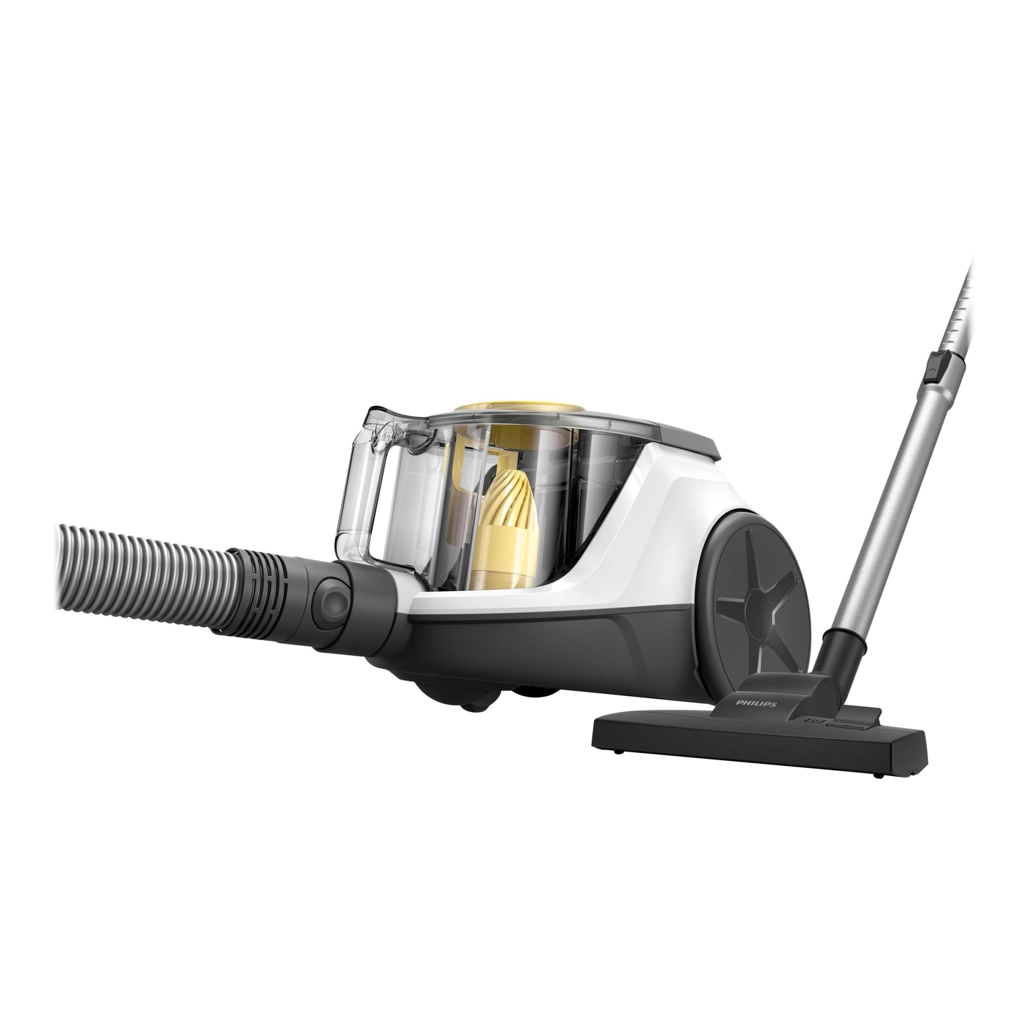 Aspirator Philips XB2140/09, fara sac, 850W, 1.3L, Alb