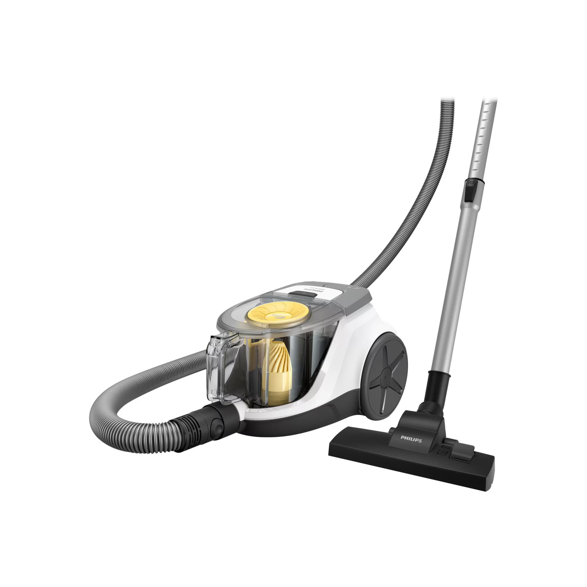 Aspirator Philips XB2140/09, fara sac, 850W, 1.3L, Alb
