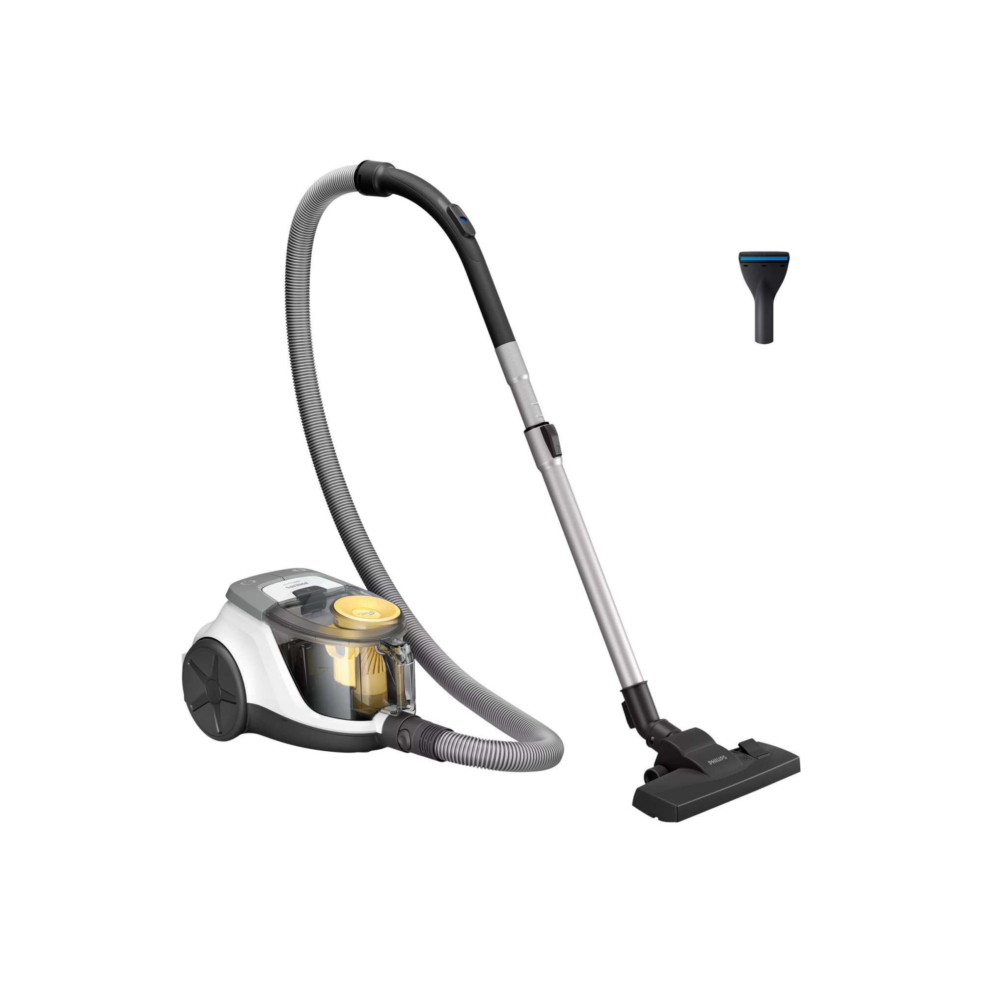 Aspirator Philips XB2140/09, fara sac, 850W, 1.3L, Alb
