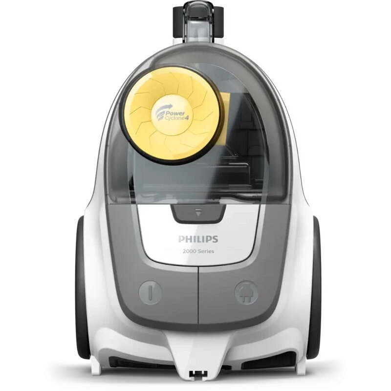 Aspirator fara sac XB2140/09, 850 W, Filtru Super Clean Air, PowerCyclone 4, 1.3 L, Alb