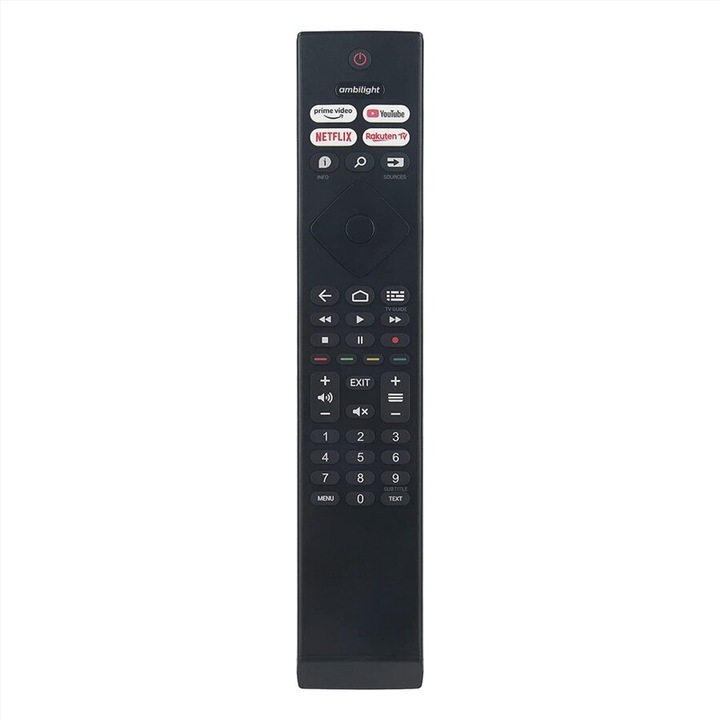 Telecomanda Philips HR45B-GJ01 398GR1, compatibil cu Smart TV Philips gama 2020, 2021, 2022