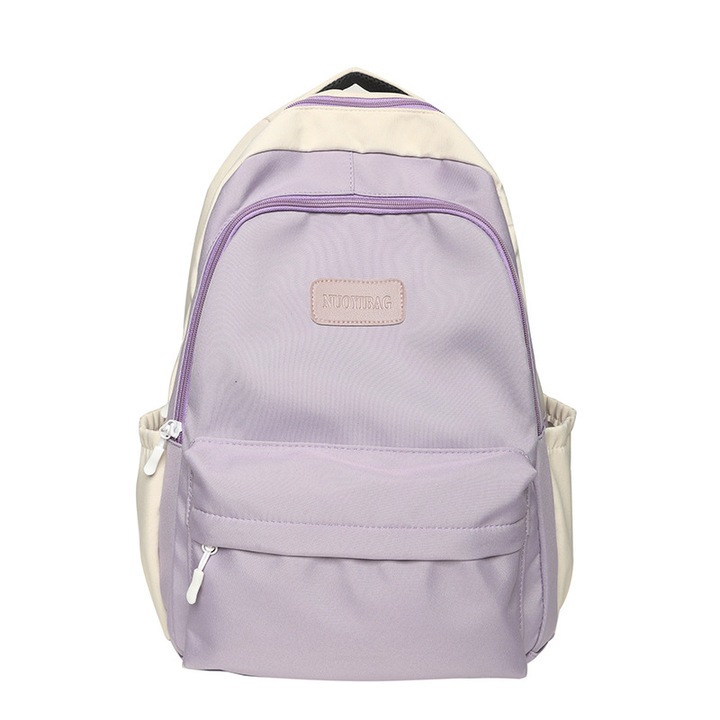 Rucsac pentru fete, Bumbac, 44x30 cm, Violet