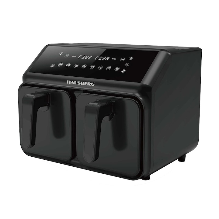 Friteuza Digitala Cu Aer Tristar – 6 L – 1, 5 Kg Cartofi Prajiti – Carcasa Neagra Mata – Fr-9025