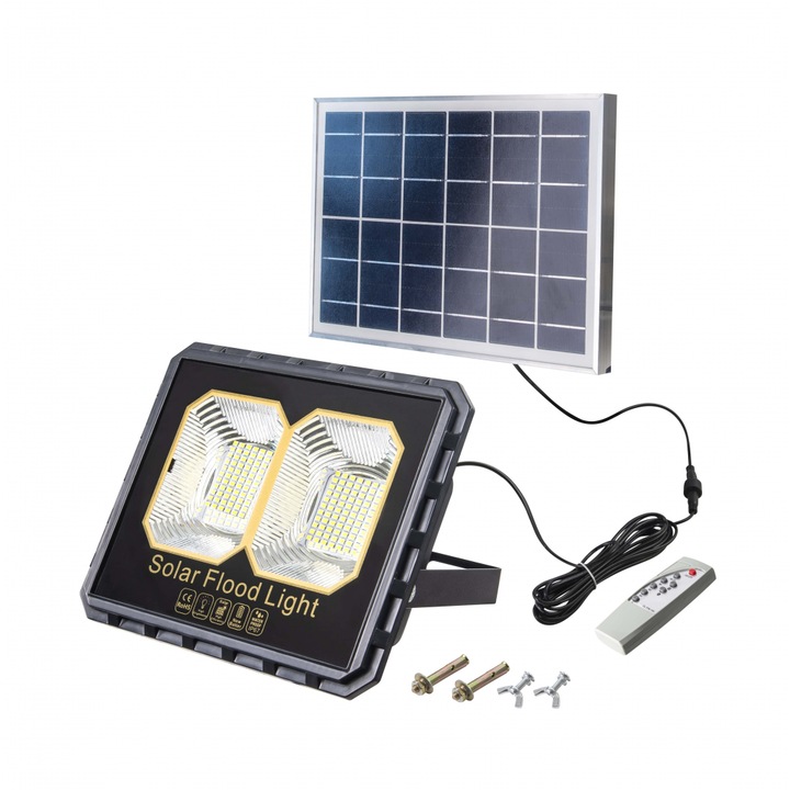 Lampa solara 5Ah LED194 3000lm 6500K MAKALON