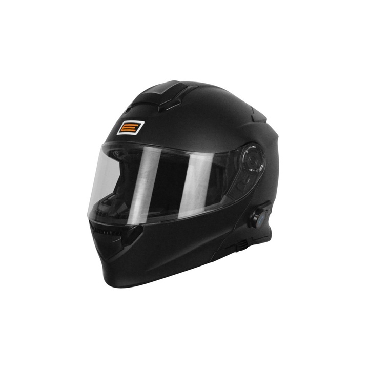 Origine Delta BT Row összecsukható motoros bukósisak szemüveggel, beépített Bluetooth, szín matt fekete, XL méret