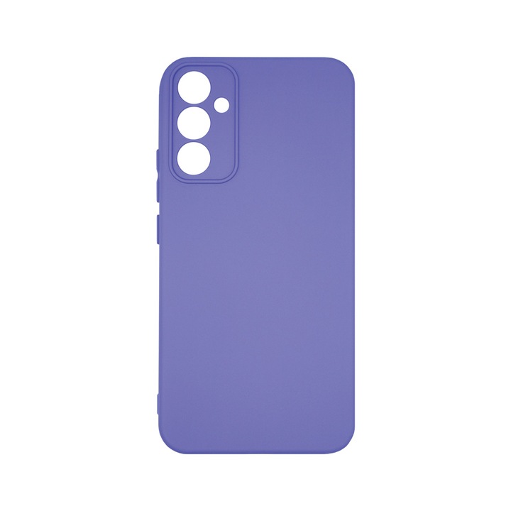 Husa BestCase® Liquid Silicon, Compatibila Cu Samsung Galaxy A54 5G, 1.2MM Slim, Microfibra in interior, Antisoc, Rezistent la socuri, Protectie Camera, Margini ridicate pentru protectia ecranului, Violet