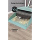 Set matura, faras cu coada si matura silicon pentru uz casnic, Plastic / Otel, Albastru deschis, 90 x 72 x 100 cm, Damur