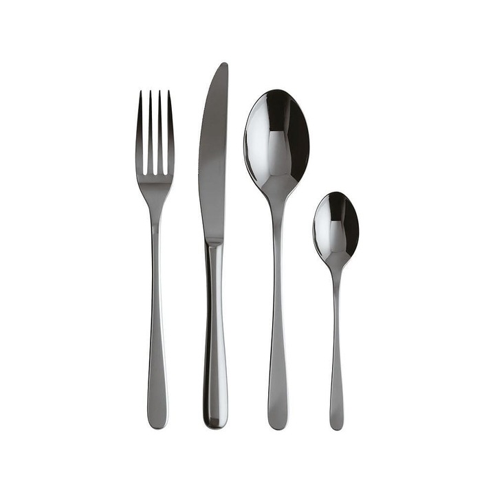 Комплект прибори за хранене Sambonet Taste, Черен, 24ч