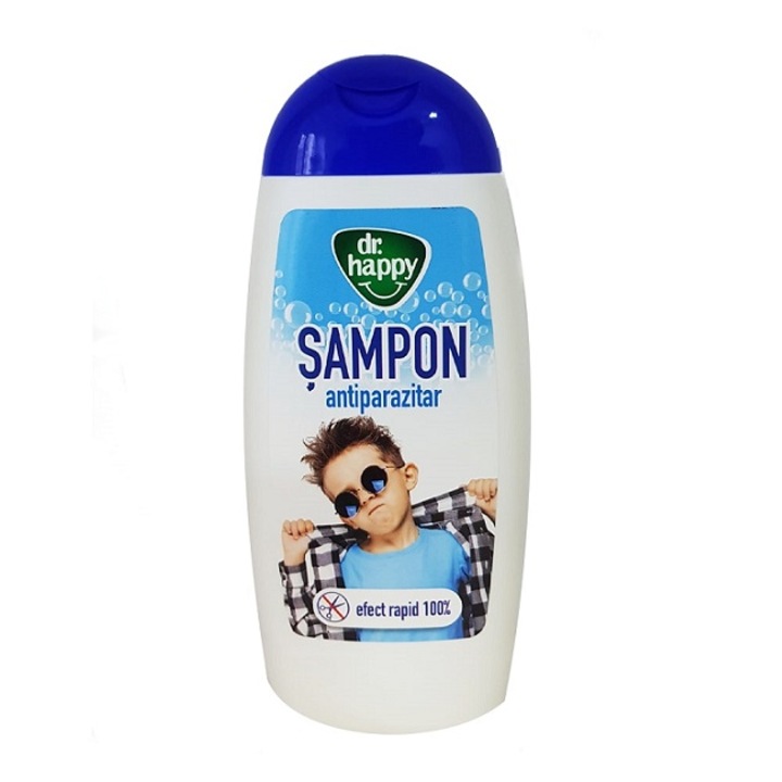 Sampon antiparazitar, 270 ml, Dr. Happy