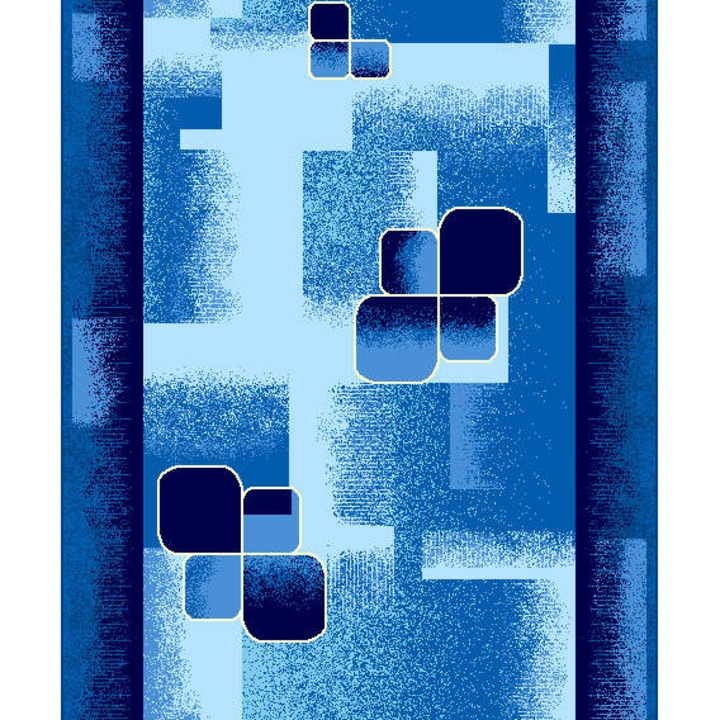 Пътека Деко трейдинг Струма 080, Мокет, Син, 67х200
