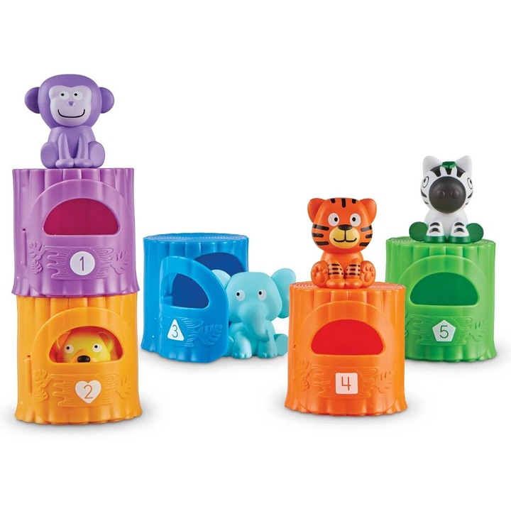 Игра за сортиране и броене на Jungle Friends Учебни ресурси