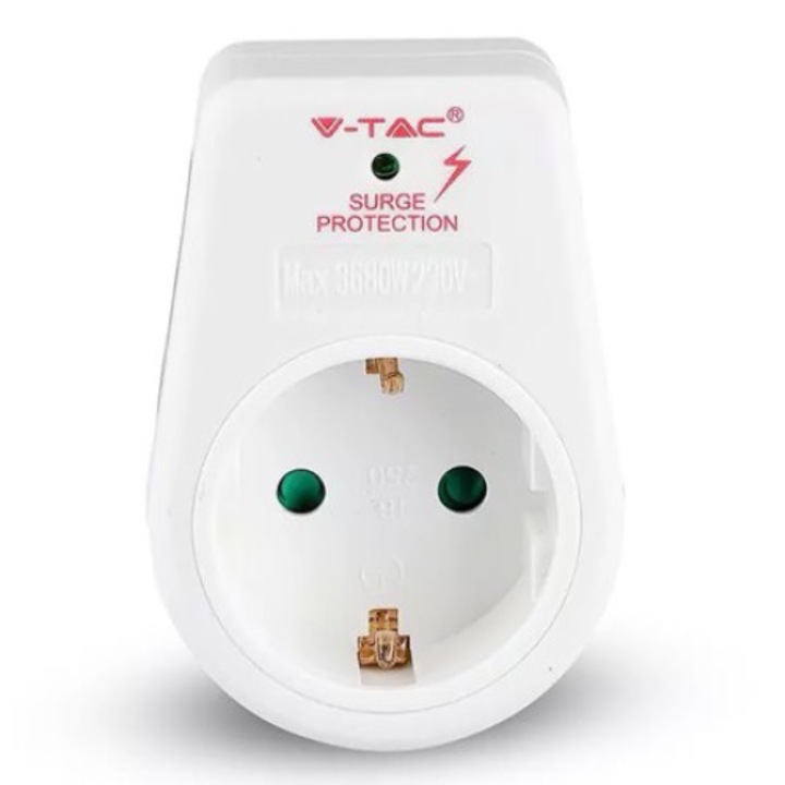 Adaptor Priza Cu Protectie La Supratensiune 16a 3680w Max