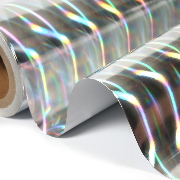 HOLOGRAPHIC fólia autóelemek ragasztásához, 200g/m2, nyomtatható Pigment, Lézer, Oldószer, UV (3m x 60cm)