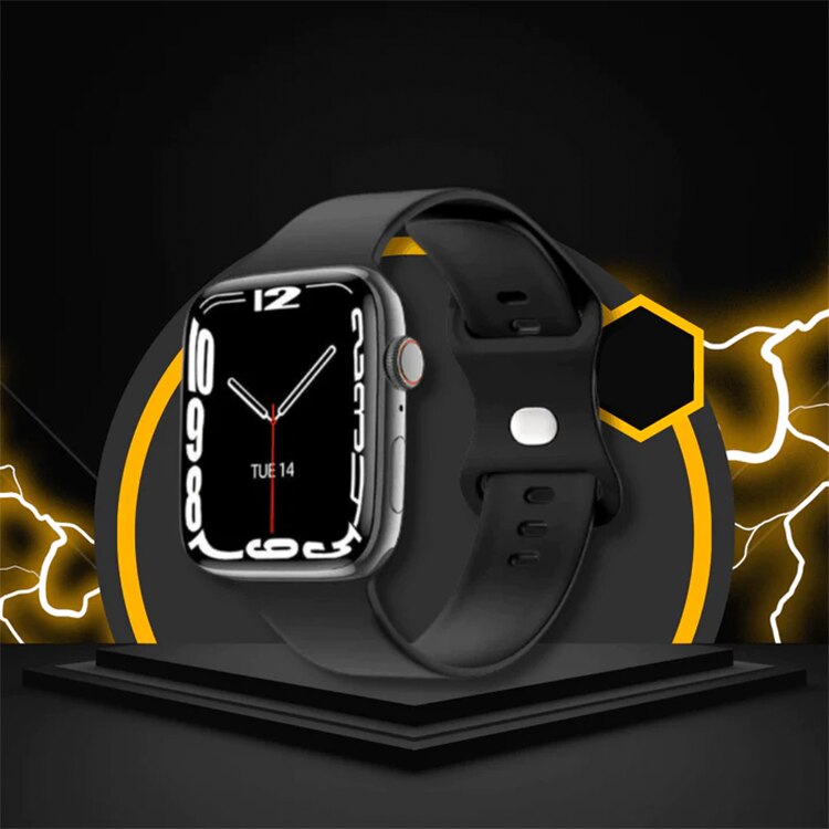 Ceas inteligent cu multiple functii, 2A, negru, USB - eMAG.ro