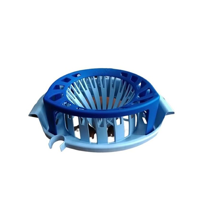 Капак за кофа с изстисквачка, Vileda, Сив