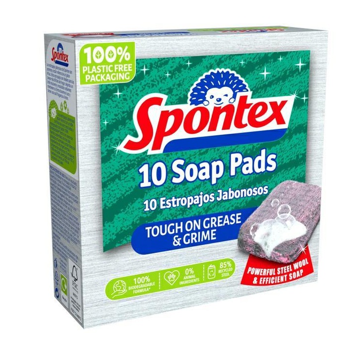 Spontex сапун 10 бр