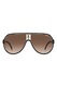 Carrera, Ochelari de soare aviator cu imprimeu logo lateral, Auriu, Negru, 64-11-135