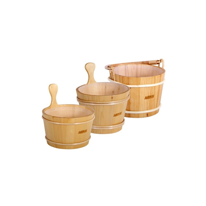 Rezervor apa pentru sauna, Harvia, Plastic, 4l, Maro