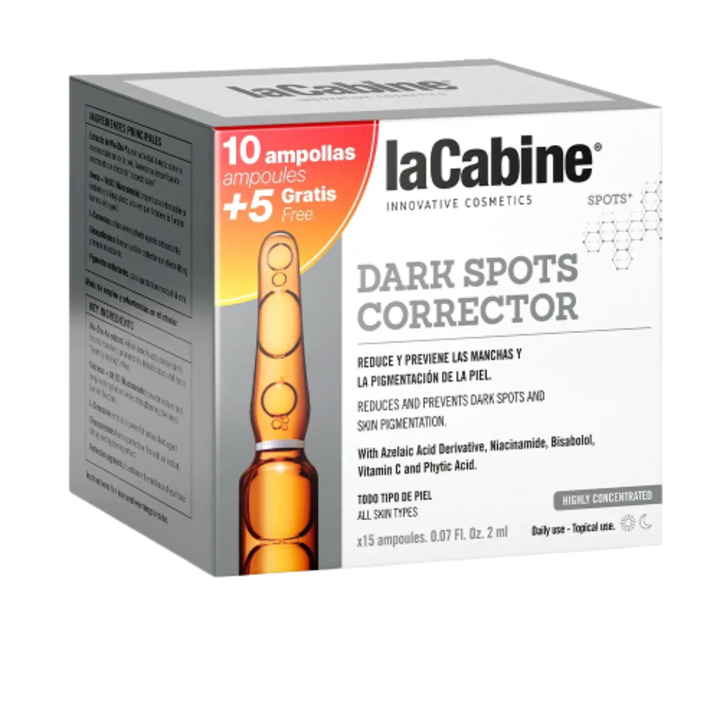 Set fiole concentrate pentru combaterea petelor, La Cabine, Anti-Dark Spot, Femei, 10+5 x 2 ml