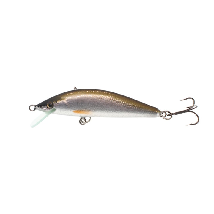 Vobler 3Stan Stream Ghost 50SS, 5.5cm, 2.8gr, slow sinking, CH, pentru pescuitul la pastrav, clean sau biban