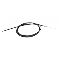 Cablu frana fata cu teaca, pentru biciclete, lungime cablu 670mm, lungime teaca 540mm, culoare negru