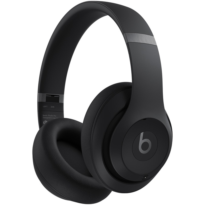 Casti audio Over-Ear Beats Studio Pro, Wireless, Noise Cancelling, Bluetooth 5.3, Negru