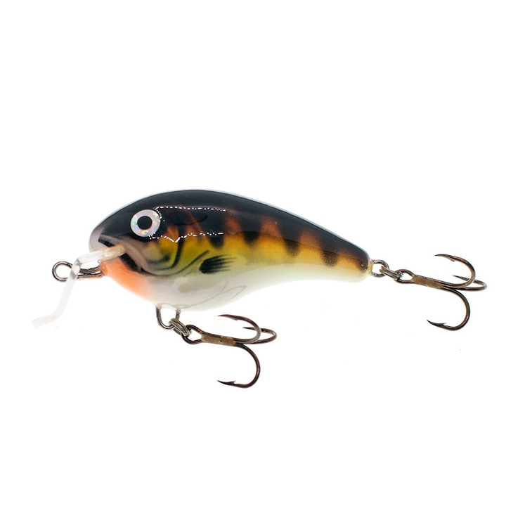 Vobler crankbait Wobbler Vidra Nautilus SR (Shallow Runer) 6cm, 16gr, Floating, HP (Hot Perch) pentru pescuitul la somn, stiuca sau salau
