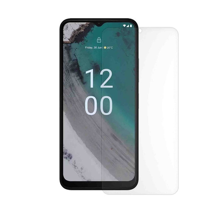 SILKASE matt fólia Nokia C32-hez, képernyővédő, szilikon